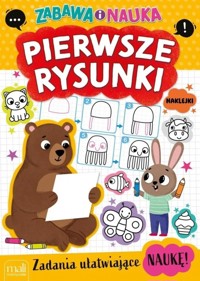 Zabawa i nauka. Pierwsze rysunki - zbiorowa praca - książka
