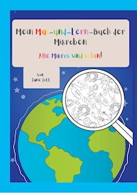 Mein Mal-und-Lern-Buch der Mikroben - Jane Jott - ebook