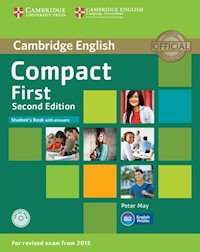 Compact First Student's Book with Answers+ CD - Peter May - książka