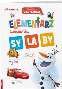 Disney uczy mix Elementarz Ćwiczenia Sylaby -  - książka