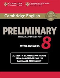 Cambridge English Preliminary 8 Student's Book with Answers -  - książka