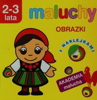 Maluchy Obrazki z naklejkami 2-3 lata - Wiśniewska Anna - książka