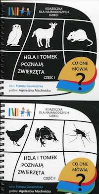 Hela i Tomek poznają zwierzęta Część 1-2 - Gawrońska Hanna - książka
