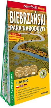 Comfort! map - Biebrzański Park Narodowy 1:85 000 - zbiorowa praca - książka