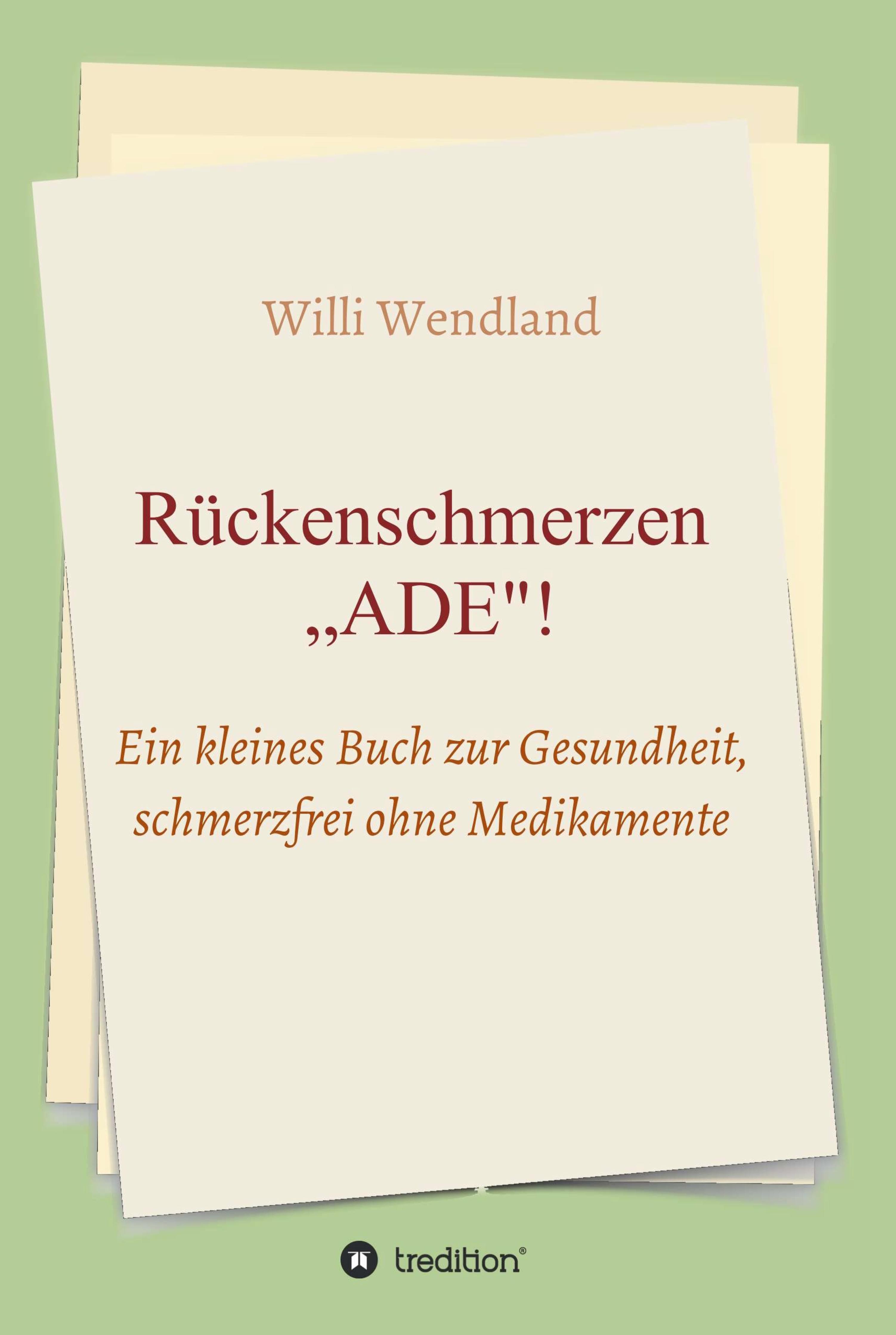 Rückenschmerzen "ADE"