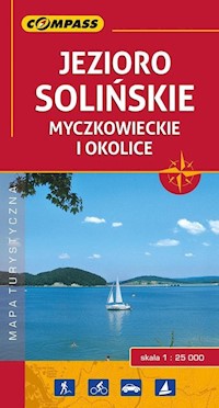 Jezioro Solińskie Myczkowieckie i okolice mapa turystyczna 1:25 000 -  - książka