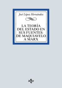 La teoría del Estado en sus fuentes: de Maquiavelo a Marx - José López Hernández - ebook