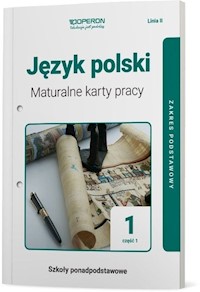 Język polski 1 Maturalne karty pracy Część 1 Linia II Zakres podstawowy - Tomaszek katarzyna - książka