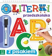 Literki przedszkolaka 5-6 lat, seria z pisakiem Piszę, czytam i zmazuję -  - książka