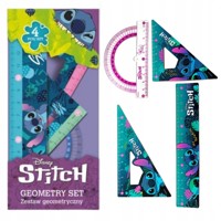 Coolpack, Zestaw geometryczny Disney Blue - Stitch (70151PTR) -  - książka