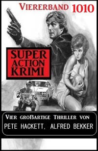 Super Action Krimi Viererband 1020 - Alfred Bekker - ebook
