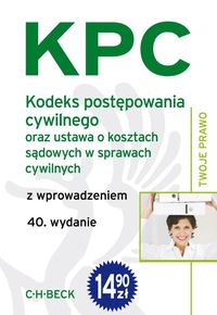 Kodeks postępowania cywilnego oraz ustawa o kosztach sądowych w sprawach cywilnych z wprowadzeniem -  - książka