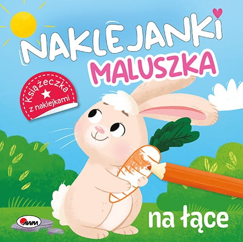 Naklejanki maluszka. Na łące - zbiorowa praca - książka