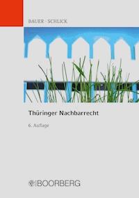 Thüringer Nachbarrecht - Hans-Joachim Bauer - ebook