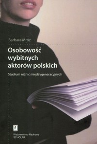 Osobowość wybitnych aktorów polskich - Mróz Barbara - książka
