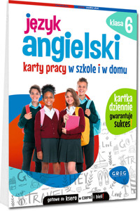 Język angielski. Karty pracy w szkole i w domu - klasa 6 - Antecka Wioleta - książka