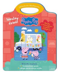 Peppa Pig Układanka-Naklejanka. Idealny dzień -  - książka