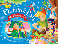 Piotruś Pan. Rozkładanki. Fantastyczna książka 3D - zbiorowa praca - książka