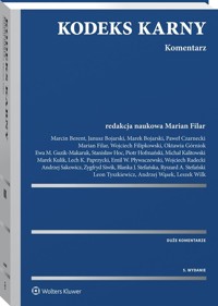 Kodeks karny Komentarz - Marian Filar - książka