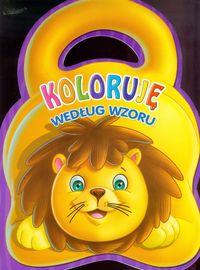 Koloruję według wzoru Lew -  - książka