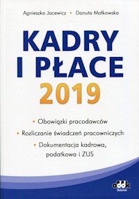 Kadry i płace 2019 - Danuta Małkowska - książka
