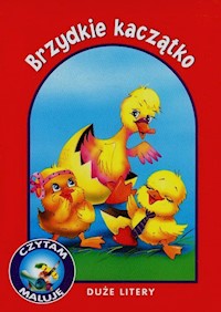 Brzydkie kaczątko Czytam maluję Duże litery -  - książka