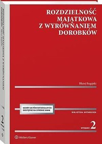 Rozdzielność majątkowa z wyrównaniem dorobków - Błażej Bugajski - książka