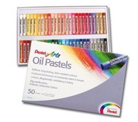 Pentel, Pastele olejne 50 kolorów -  - książka