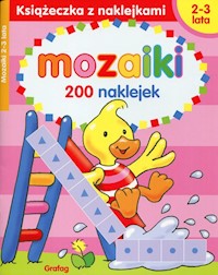 Mozaiki 2-3 lata Książeczka z naklejkami -  - książka