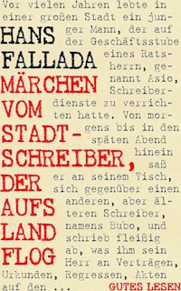 Märchen vom Stadtschreiber, der aufs Land flog - Hans Fallada - ebook
