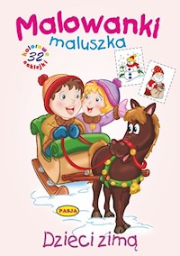 Malowanki maluszka Dzieci zimą - Błędowski Ernest - książka