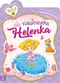 Księżniczka Helenka Książeczka z naklejkami dla przedszkolaków -  - książka