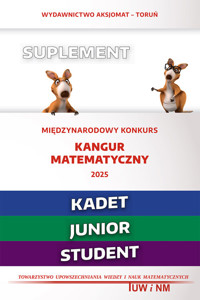 Matematyka z wesołym kangurem - Suplement 2025 (Kadet/Junior/Student) -  - książka