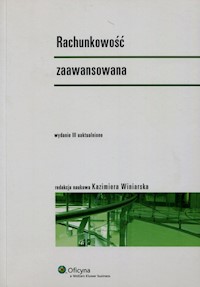 Rachunkowość zaawansowana -  - książka