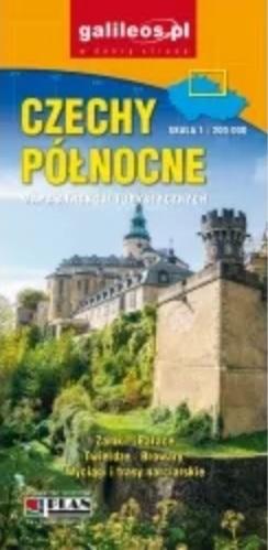 Mapa atrakcji tur.- Czechy Północne 1: 200 000 - zbiorowa praca - książka