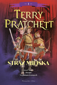 Straż Miejska. Tom 1 (Straż! Straż! / Zbrojni / Na glinianych nogach) (barwione brzegi) - Terry Pratchett - książka