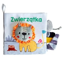 Zwierzątka. Książeczka sensoryczna - Monika Ślizowska - książka