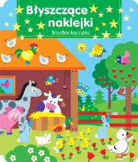 Błyszczące naklejki. Brzydkie kaczątko - zbiorowa praca - książka