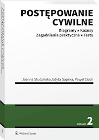 Postępowanie cywilne - Cioch Paweł, Gapska Edyta, Studzińska Joanna - książka