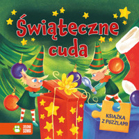 Świąteczne cuda. Książka z puzzlami - Anna Dłużewska - książka