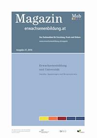 Erwachsenenbildung und Universität. Impulse, Spannungen und Kooperationen -  - ebook