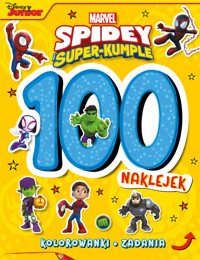 100 naklejek. Marvel Spidey i Super-kumple - zbiorowa praca - książka