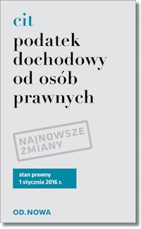 Podatek dochodowy od osób prawnych CIT -  - książka