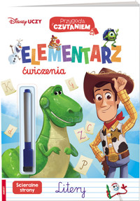 Disney Uczy Przygoda z czytaniem Elementarz Ćwiczenia -  - książka
