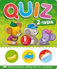 Quiz 2-latka część 1 - Bator Agnieszka - książka