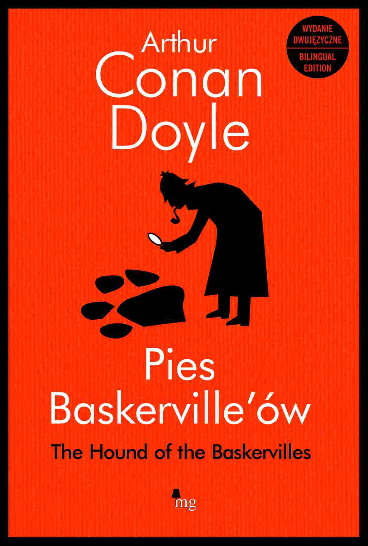 Okładka:Pies Baskerville'ów. Hound of the Baskerville - wydanie dwujęzyczne 