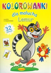 Lemur Kolorowanki dla malucha -  - książka