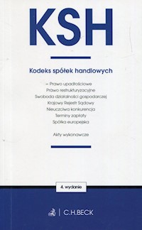 Kodeks spółek handlowych -  - książka