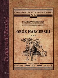 Obóz harcerski - Sedlaczek Stanisław - książka