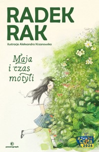 Maja i czas motyli - Radek Rak - audiobook + książka